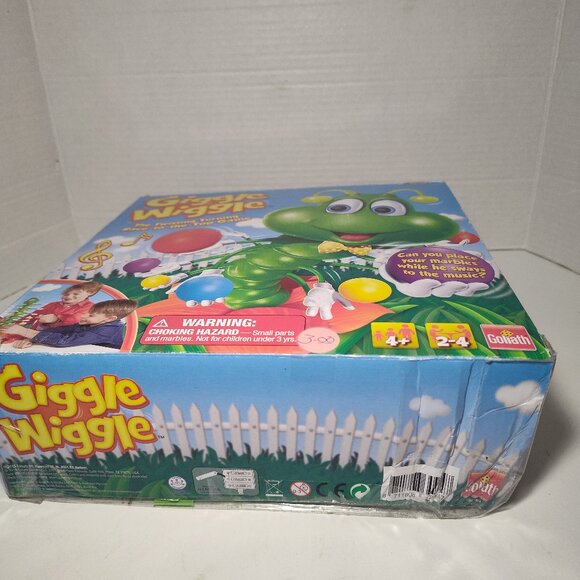 Giggle Wiggle Race-to-the-Top Game 100% Complete w/ Box and Instructions, Works - Picture 4 of 8